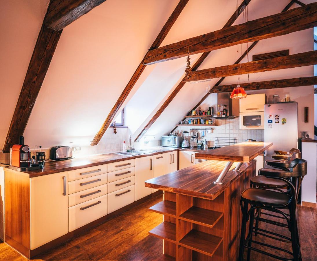 Designer Loft Lejlighed Český Krumlov Eksteriør billede